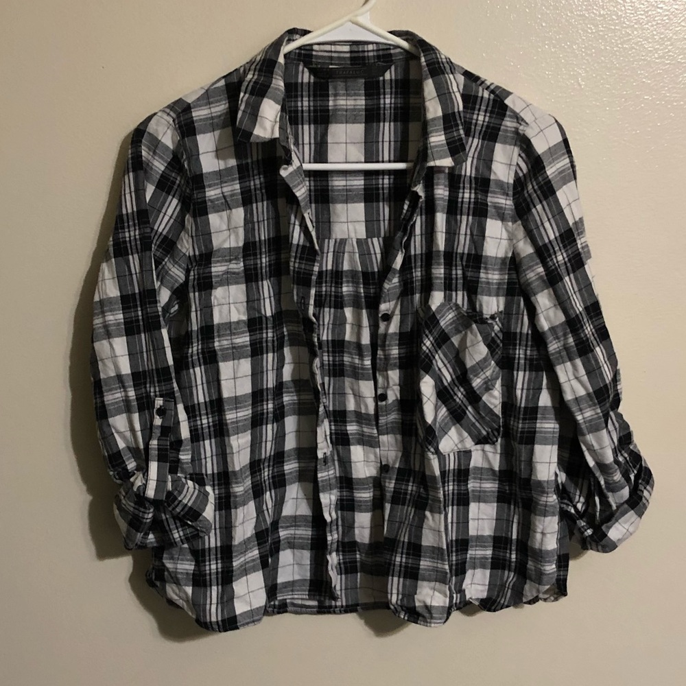 Black & White Flannel